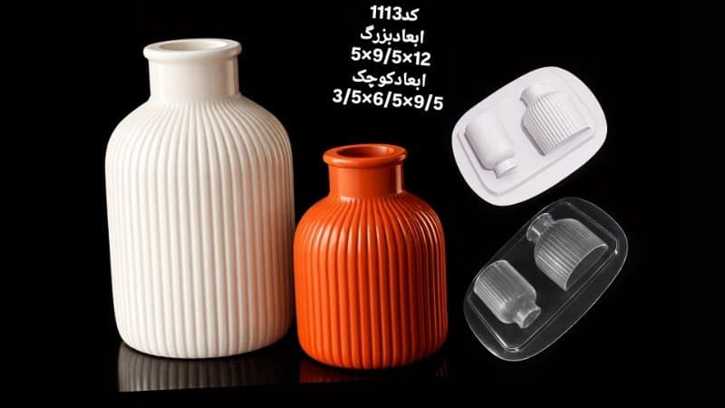قالب طلقی گلدان کد ۱۱۱۳