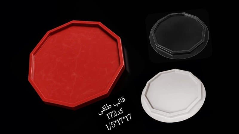قالب طلقی سینی شش ضلعی کد ۱۷۲