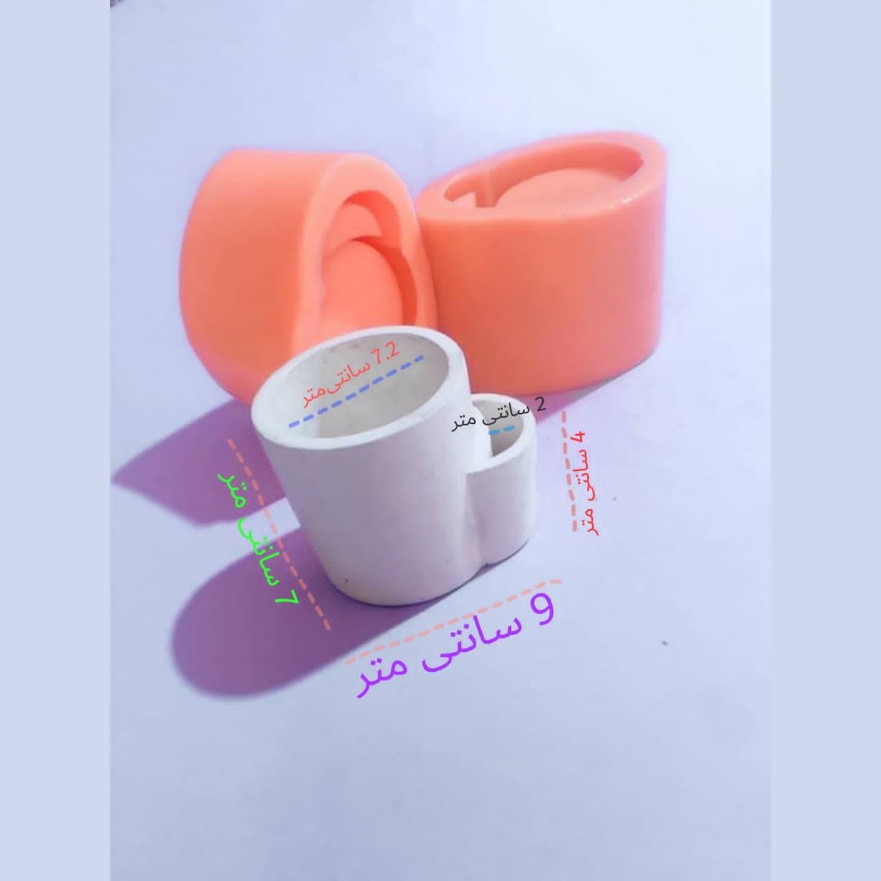 قالب سیلیکونی جاسمعی و کبریتی کد ۵۰۱۵