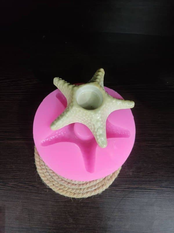 قالب سیلیکونی ستاره دریایی کد ۵۱۶۲