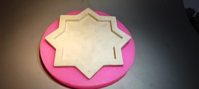 قالب سیلیکونی سینی چند ظلعی کد ۵۴۵۳