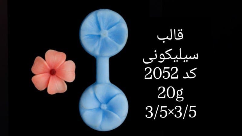 قالب سیلیکونی گل کد ۲۰۵۲/۰۴