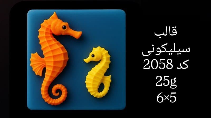 قالب سیلیکونی دریایی کد ۲۰۵۸/۰۶/۰۵۵