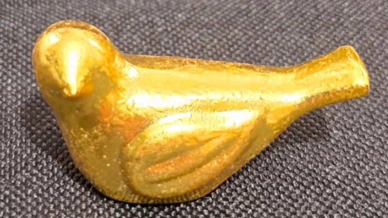 گنجشک ساده فلزی