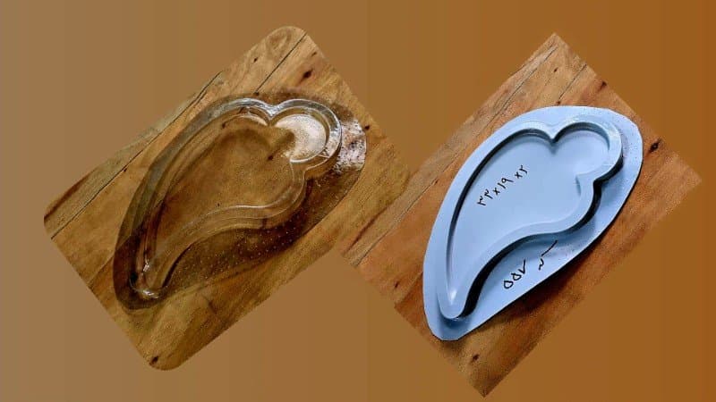 قالب طلقی ظرف پذیرایی کد ۵۵۷