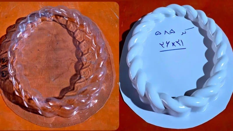 قالب طلقی ظرف پذیرایی کد ۵۸۵