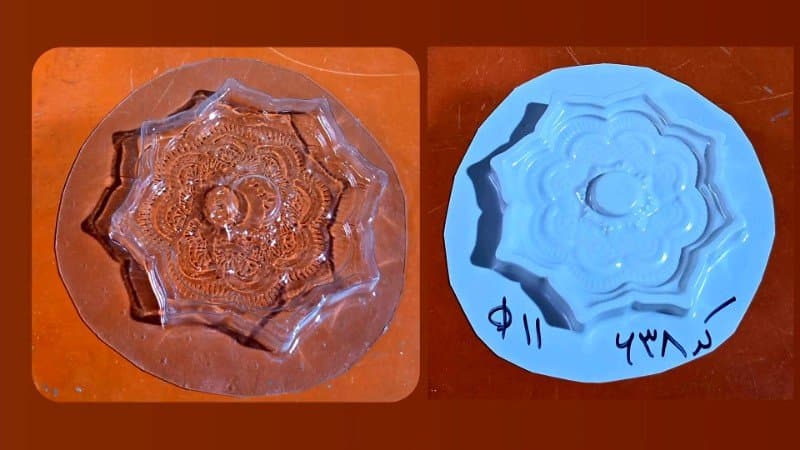 قالب طلقی عودسوز کد ۶۳۸