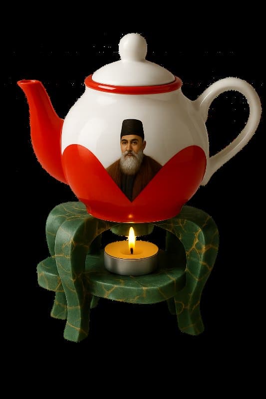 قالب طلقی پایه قوری کد ۸۵۲