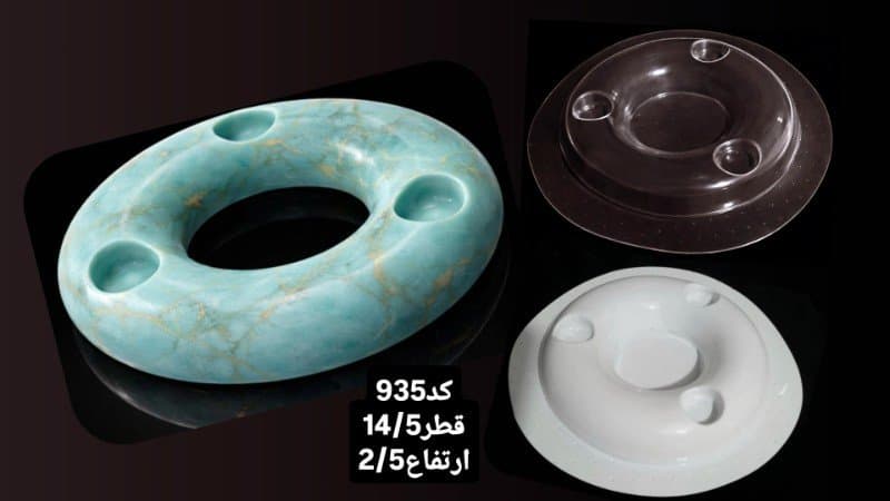 قالب طلقی شمعدان کد ۹۳۵