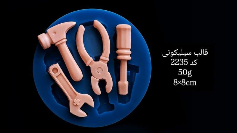 قالب سیلیکونی فوندانت کد ۲۲۳۵/۰۴۰