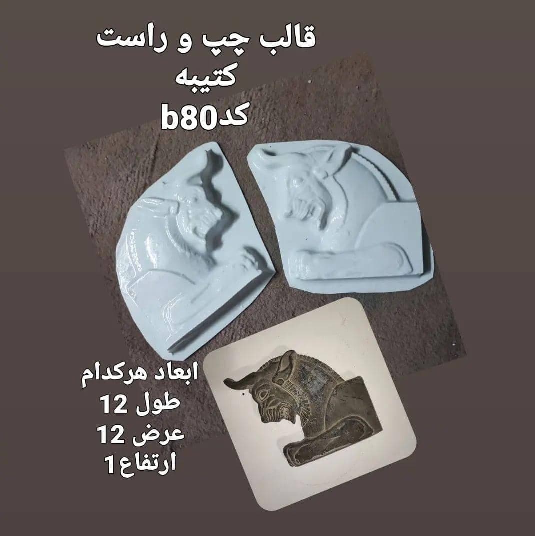 قالب طلقی کتیبه هخامنشی کد ۸۰