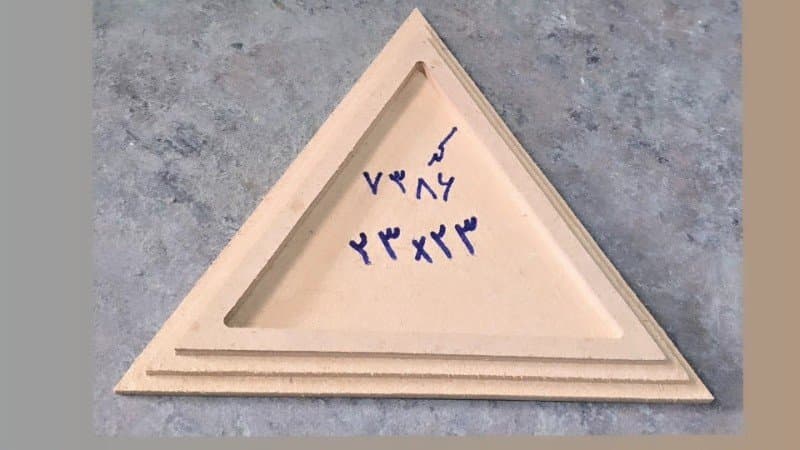 بیس چوبی کد ۷۳۸۶