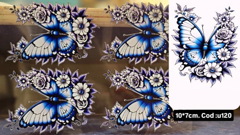 ریبون پروانه کد U120