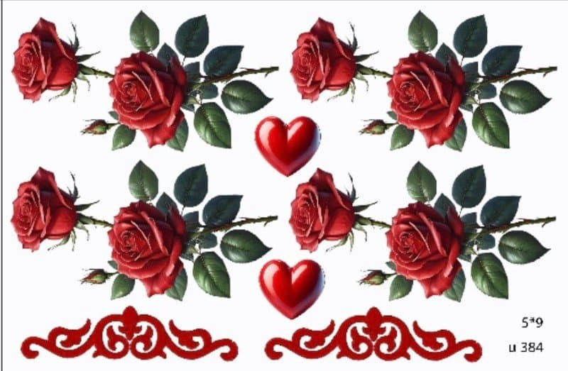 ریبون گل کد U384