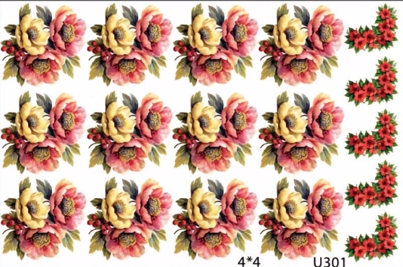 ریبون گل کد U301