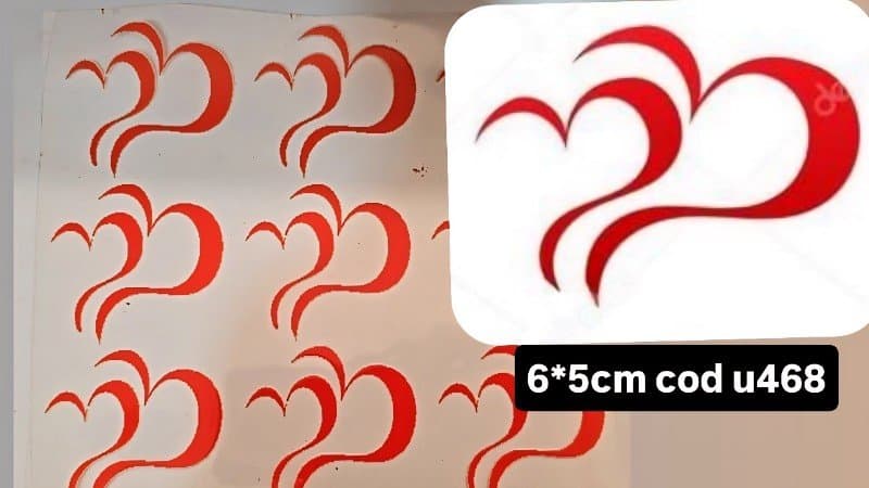ریبون عاشقانه کد U468