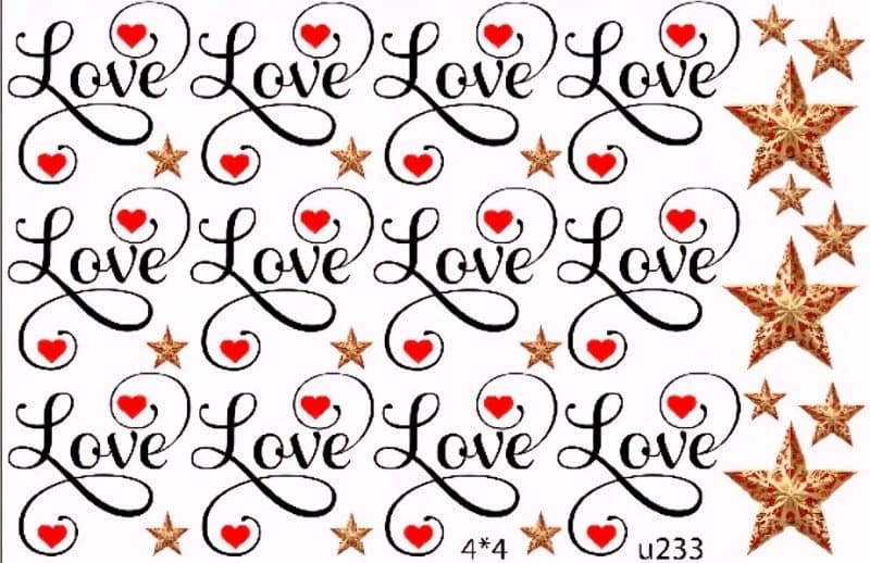 ریبون عاشقانه کد U233